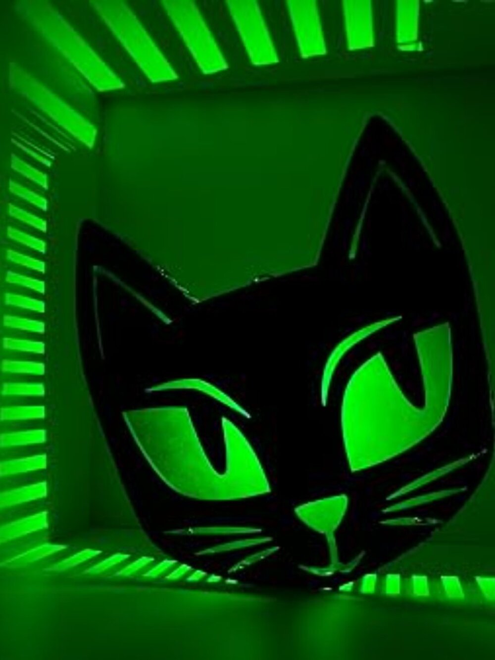Black Cat Light,Battery Operated LED Sign - Picture 7 of 12